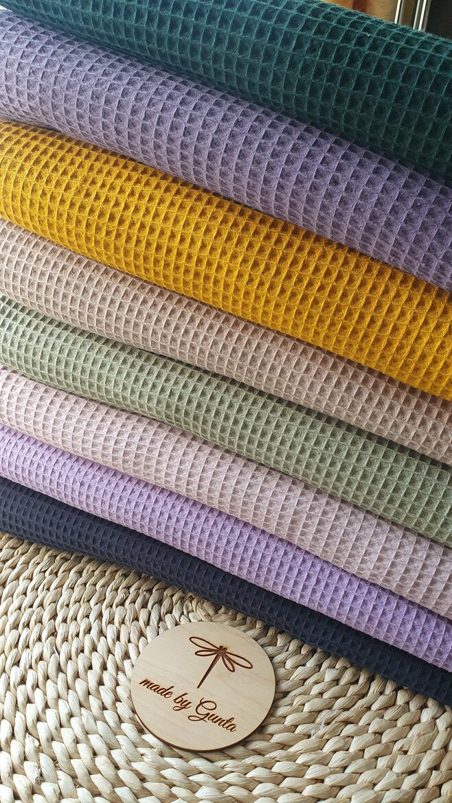 ●Kokvilnas vafeļdvieļi●