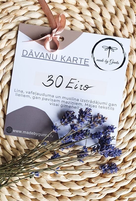 ● DĀVANU KARTE ●